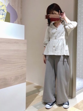 ぷくもちょさん（レディース・157cm）の春コーディネート