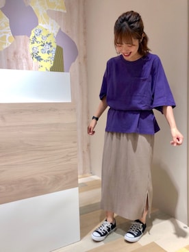 ぷくもちょさん（レディース・157cm）の夏コーディネート