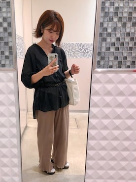 ぷくもちょさん（レディース・157cm）の夏コーディネート