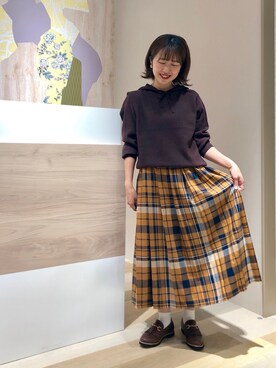 ぷくもちょさん(レディース・157cm)の秋コーディネート