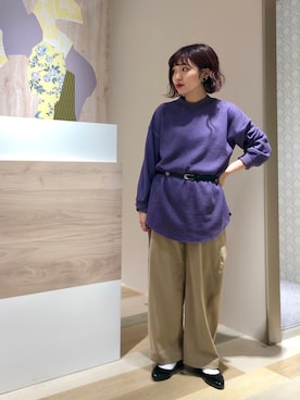 ぷくもちょさん(レディース・157cm)の冬コーディネート