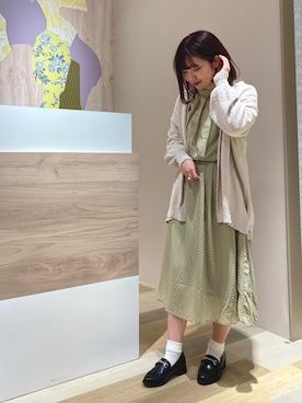 ぷくもちょさん（レディース・157cm）の春コーディネート