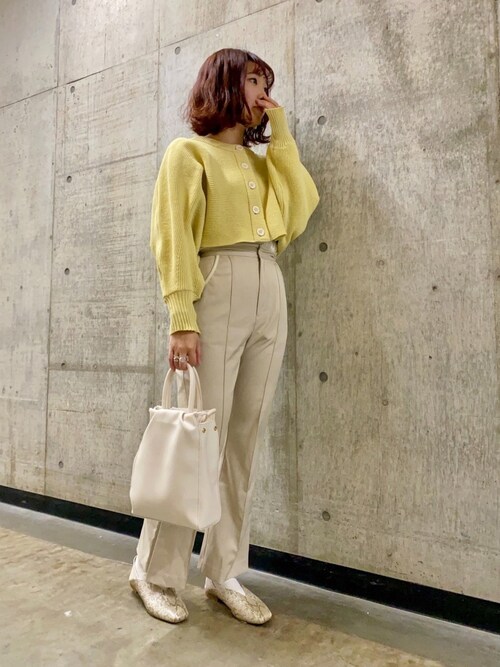 ぷくもちょ Earth Music Ecology Earth Music Ecologyのカーディガン ボレロを使ったコーディネート Wear