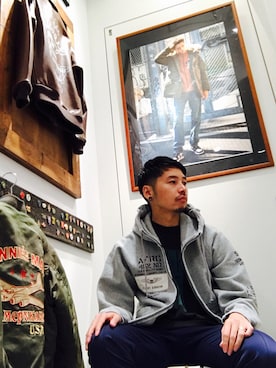 AVIREX HIDEO.Yさん（メンズ・168cm）の秋コーディネート