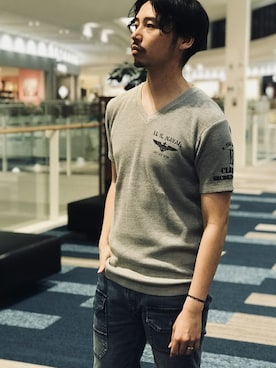 AVIREX HIDEO.Yさん（メンズ・168cm）の夏コーディネート