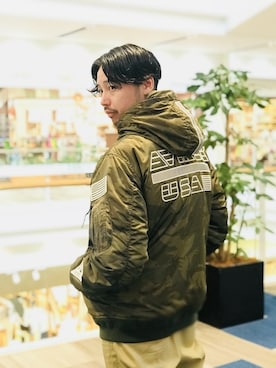 「hoodie」｜AVIREX HIDEO.Yさん（メンズ・168cm）の夏コーディネート