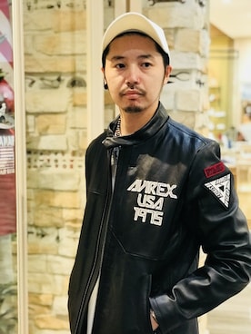 「road」｜AVIREX HIDEO.Yさん（メンズ・168cm）の夏コーディネート
