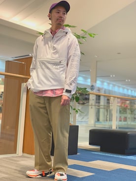 「アイテム（ブルゾン）」を使った、AVIREX HIDEO.Yさん（メンズ・168cm・30代）の冬コーディネート