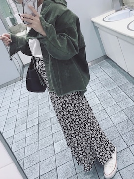 「平成最後のWEARISTAセンバツ」｜「アイテム（その他アウター）」を使った、arisaさん（レディース・152cm）の春コーディネート