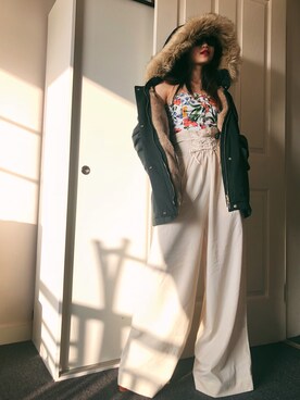 Zara Trf ザラティーアールエフ のダウンジャケット コートを使ったレディース人気ファッションコーディネート Wear