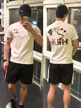 「hawaii」｜「アイテム（帽子）」を使った、KeiSさん（メンズ・178cm）の冬コーディネート