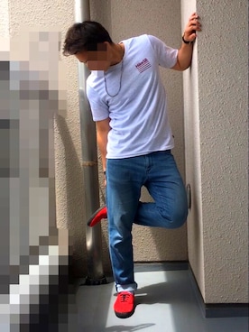 「ユナイテッドアローズ」｜「アイテム（アナログ腕時計）」を使った、みおさん（メンズ・168cm）の春コーディネート