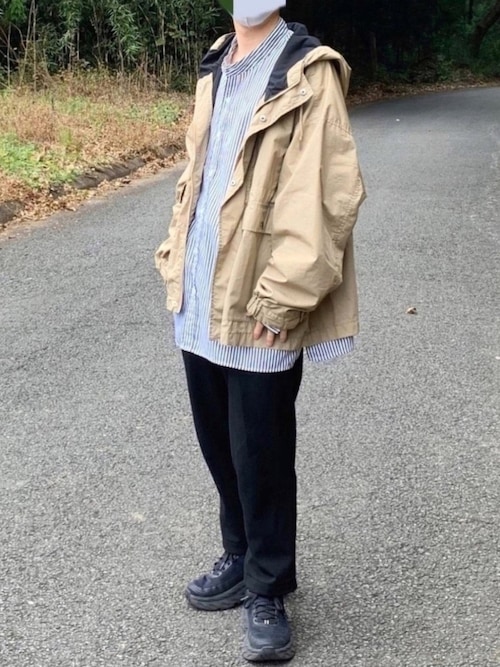 もっちー 大学生 Wegoのマウンテンパーカーを使ったコーディネート Wear