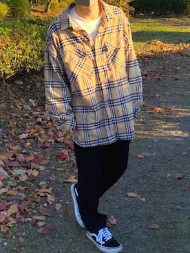 「kutir」｜「アイテム（ブルゾン）」を使った、もっちーさん（メンズ・164cm）の秋コーディネート