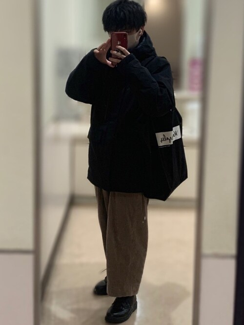 もっちー 大学生 Uniqloのダウンジャケット コートを使ったコーディネート Wear