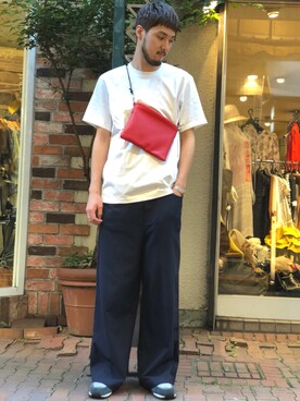 Renさん（メンズ・181cm）の夏コーディネート