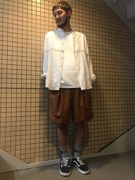 Renさん（メンズ・182cm）の夏コーディネート