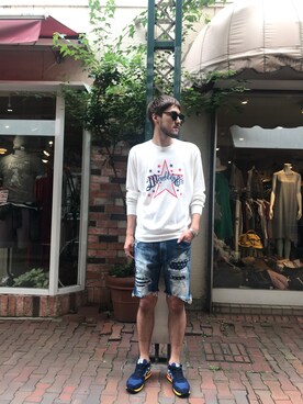 Renさん（メンズ・182cm）の夏コーディネート