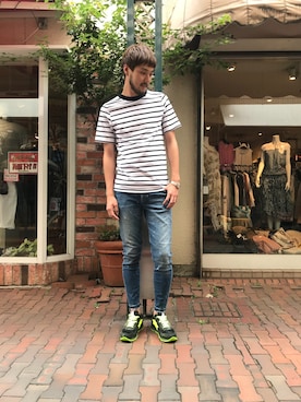 Renさん（メンズ・182cm）の夏コーディネート