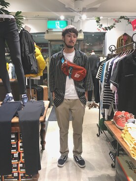 Renさん（メンズ・182cm）の夏コーディネート
