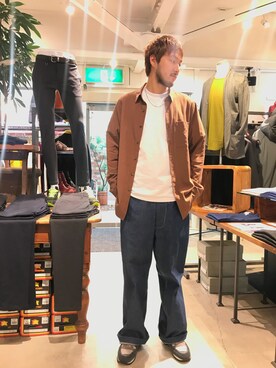 「IVXLCDM（アイヴィーエックスエルシーディエム）のアイテム」を使った、Renさん（メンズ・182cm）の秋コーディネート