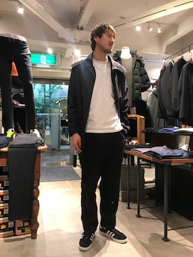 「IVXLCDM（アイヴィーエックスエルシーディエム）のアイテム」を使った、Renさん（メンズ・182cm）の秋コーディネート