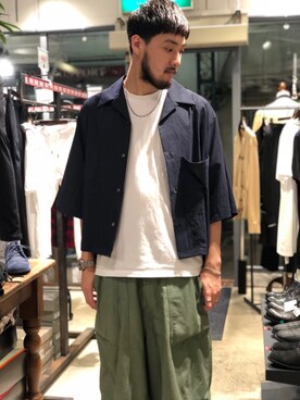 Renさん（メンズ・182cm）の夏コーディネート