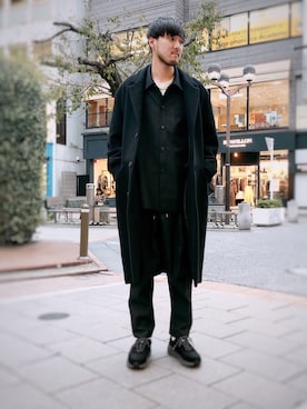 「lownn（ローン）のアイテム（ジャケット/アウター）」を使った、Renさん（メンズ・182cm）の秋コーディネート