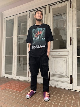 Renさん（メンズ・182cm）の夏コーディネート