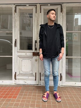 Renさん（メンズ・182cm）の夏コーディネート