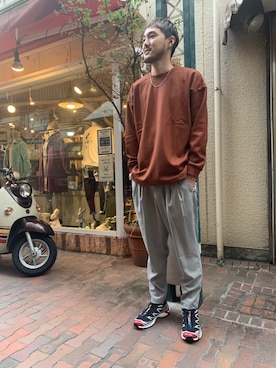 Renさん(メンズ・182cm)の秋コーディネート