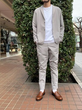 Renさん(メンズ・182cm)の冬コーディネート