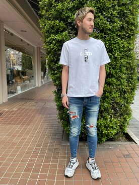 Renさん（メンズ・182cm）の春コーディネート