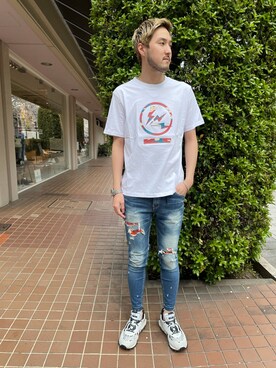 Renさん（メンズ・182cm）の春コーディネート