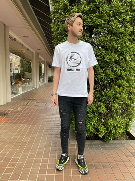 Renさん（メンズ・182cm）の春コーディネート