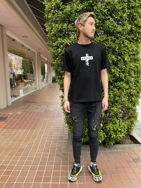 Renさん（メンズ・182cm）の春コーディネート