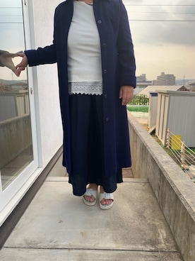 「Dr.Scholl（ドクターショール）のアイテム」を使った、あゆきちさん（レディース・155cm）の秋コーディネート