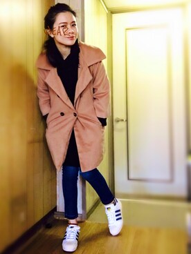 𝓜𝓮𝓲❣︎ さん（レディース・159cm）の冬コーディネート