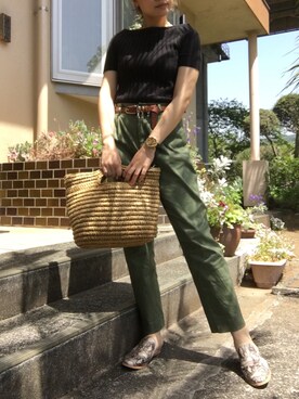 𝓜𝓮𝓲❣︎ さん（レディース・159cm）の春コーディネート