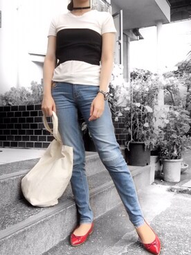 𝓜𝓮𝓲❣︎ さん（レディース・159cm）の夏コーディネート