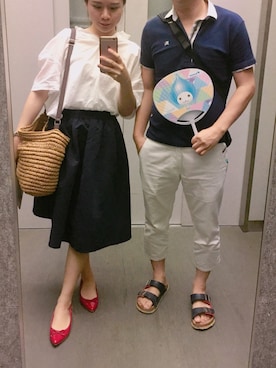 𝓜𝓮𝓲❣︎ さん（レディース・159cm）の夏コーディネート