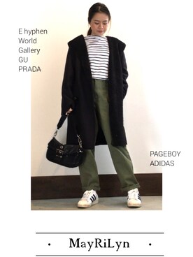 𝓜𝓮𝓲❣︎ さん(レディース・158cm)の冬コーディネート