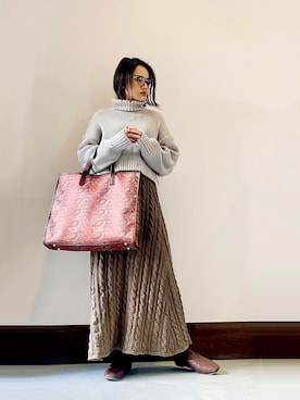 𝓜𝓮𝓲❣︎ さん（レディース・158cm）の冬コーディネート