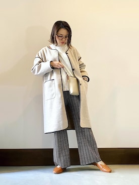 𝓜𝓮𝓲❣︎ さん（レディース・158cm）の冬コーディネート