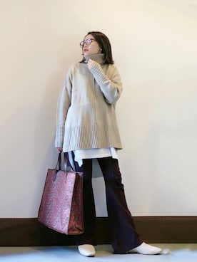 𝓜𝓮𝓲❣︎ さん（レディース・158cm）の冬コーディネート