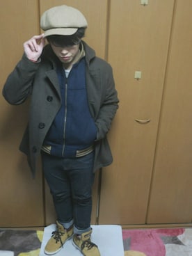 りょうさん(メンズ・166cm)の冬コーディネート
