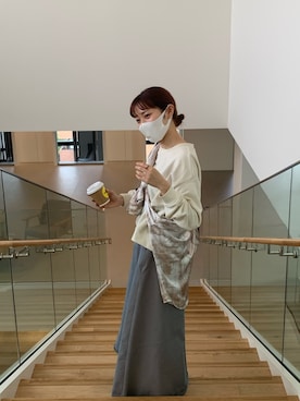 sakiさん（レディース・158cm）の春コーディネート