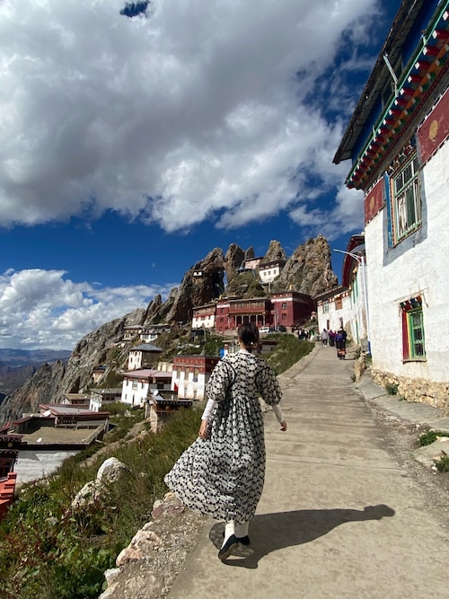 CLANE（クラネ）の「【CLANE(クラネ)】エンブロイダリーフラワー