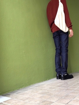 「J.M. WESTON（ジェイエムウエストン）のアイテム（その他シューズ）」を使った、あおたさん（メンズ・175cm）の秋コーディネート