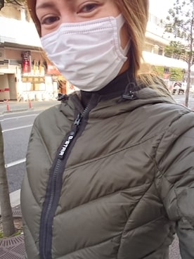 「G-（ジー）のアイテム」を使った、(๑˃̵ᴗ˂̵Jちゃん🍁♏さん（レディース・167cm）の冬コーディネート